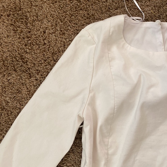 Zara | Asymmetrical Open-Back Bodysuit - Picture 5 of 13